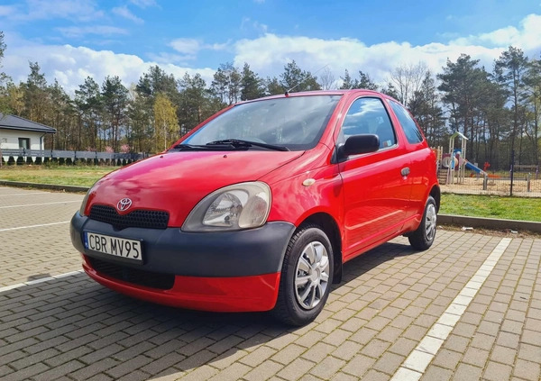 Toyota Yaris cena 5700 przebieg: 196000, rok produkcji 2003 z Brodnica małe 67